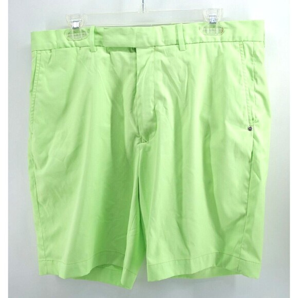 Ralph Lauren RLX‎ Golf Classic Fit Wicking Stretch Shorts Lime Green Size 35 - Picture 1 of 9